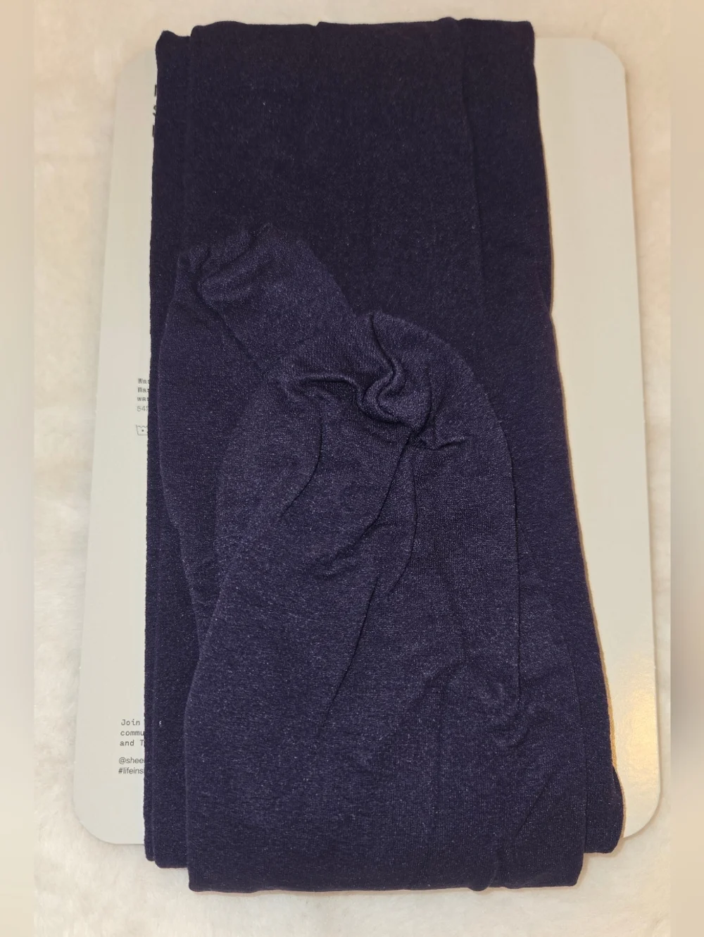 Sheertex Classic Semi Opaque Rip Resist Tights Eggplant Size Medium New